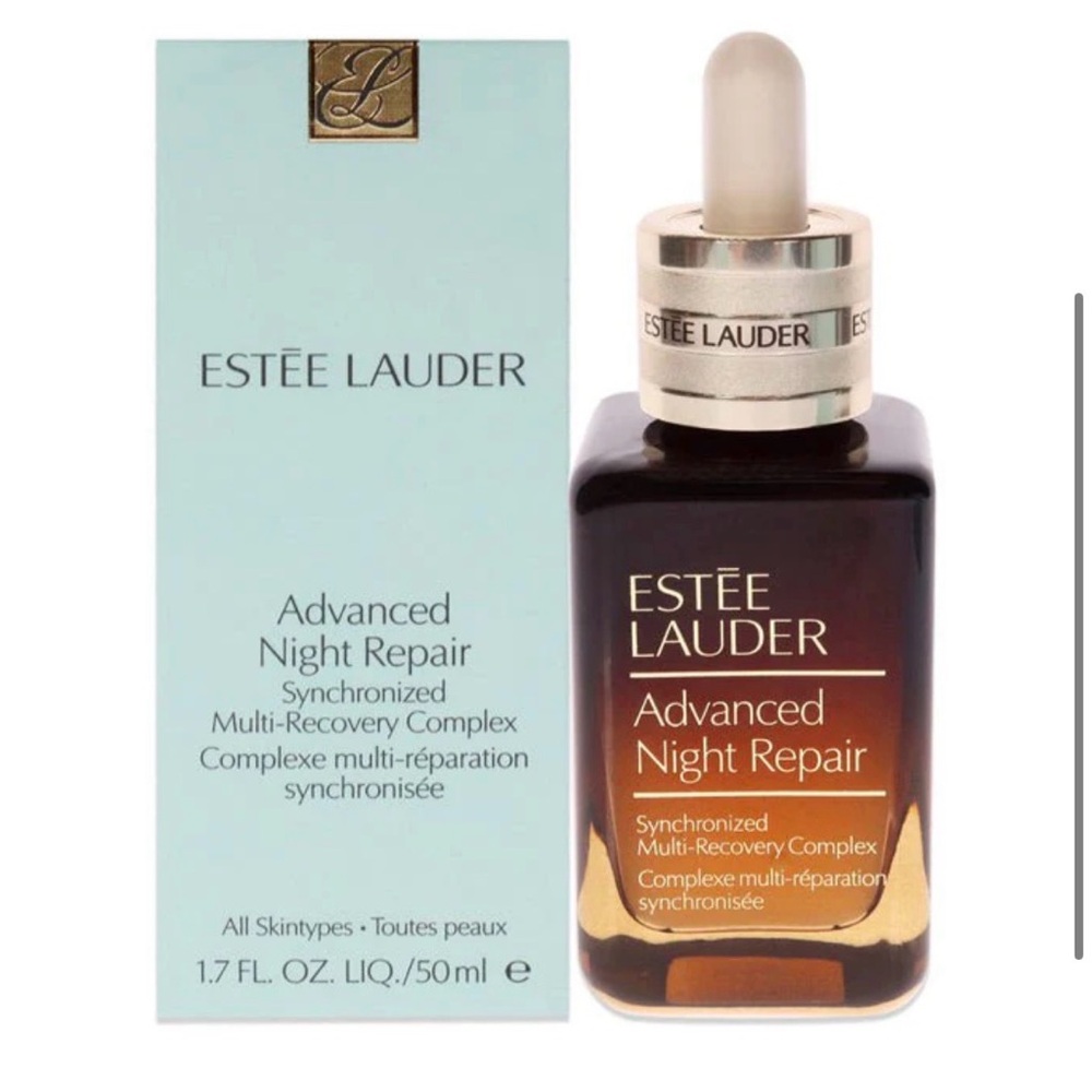Estee Lauder Advanced Night Repair Serum - Brown and Silver